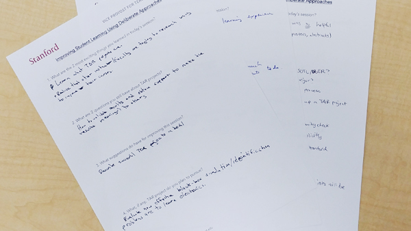 Participant feedback from a 2-hour TAR workshop